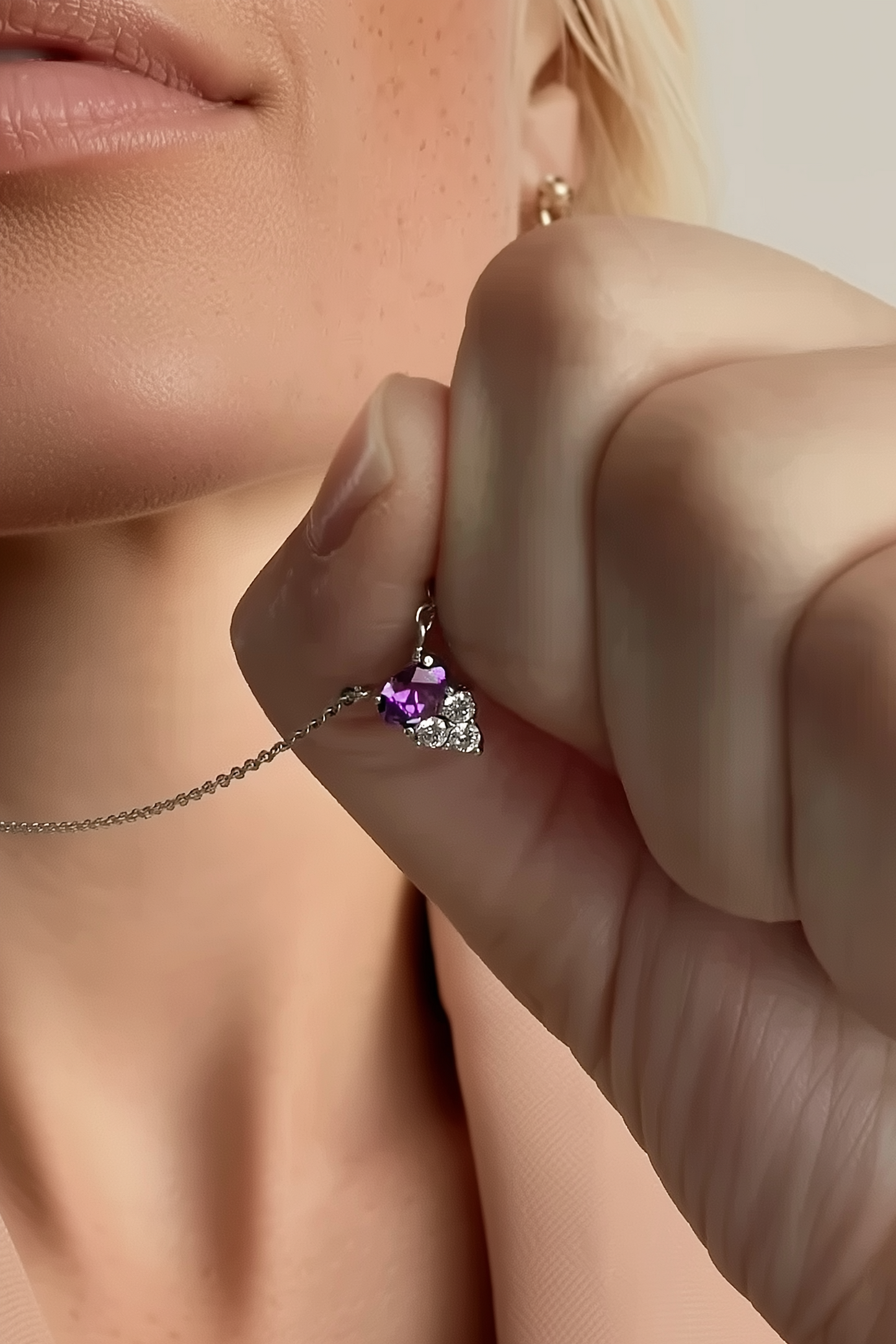 Colgante amatista Purple Grace