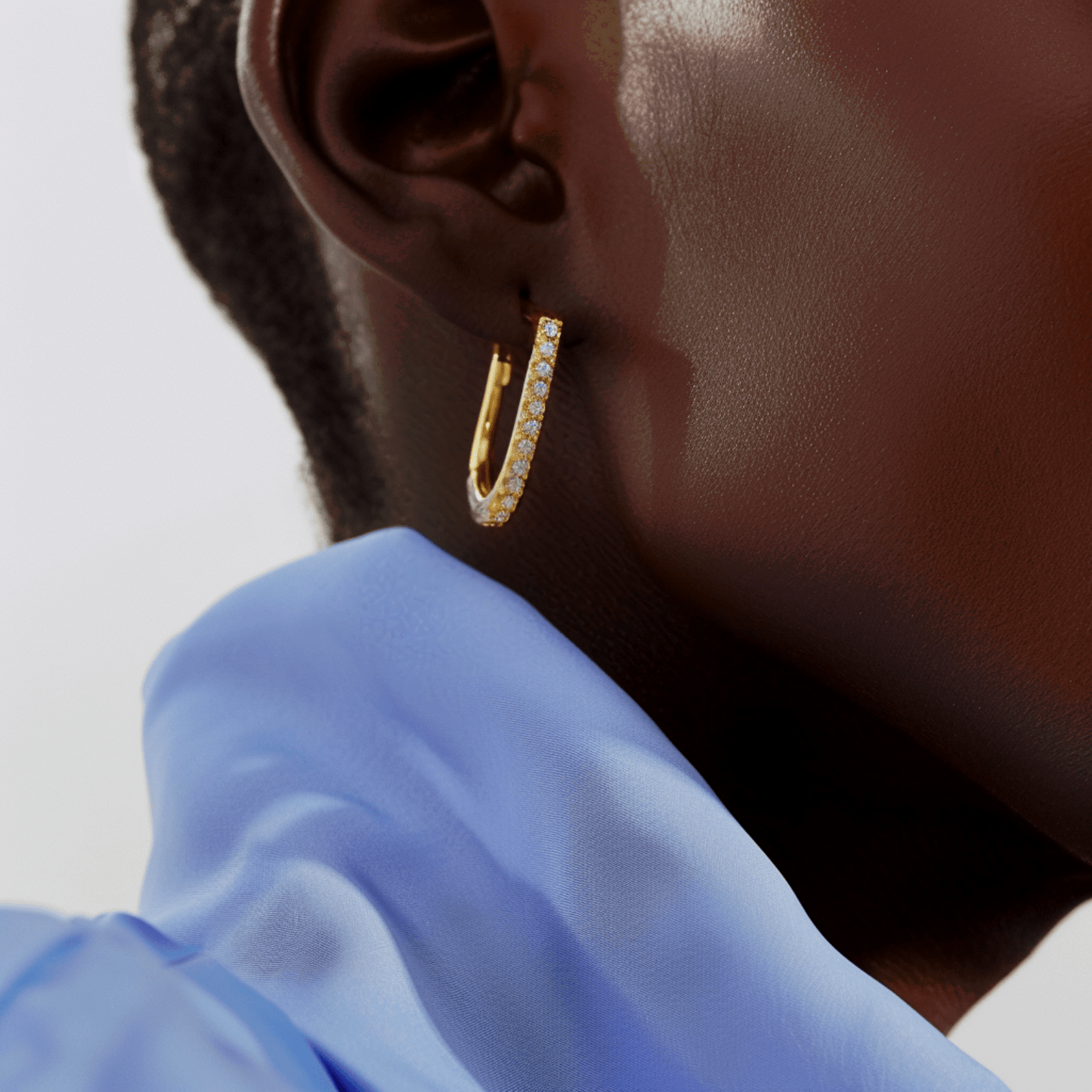Pendientes aro rectangulares Cinderella - B.CONCEPT