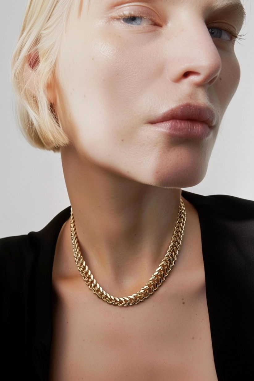 Collar cadena Twin