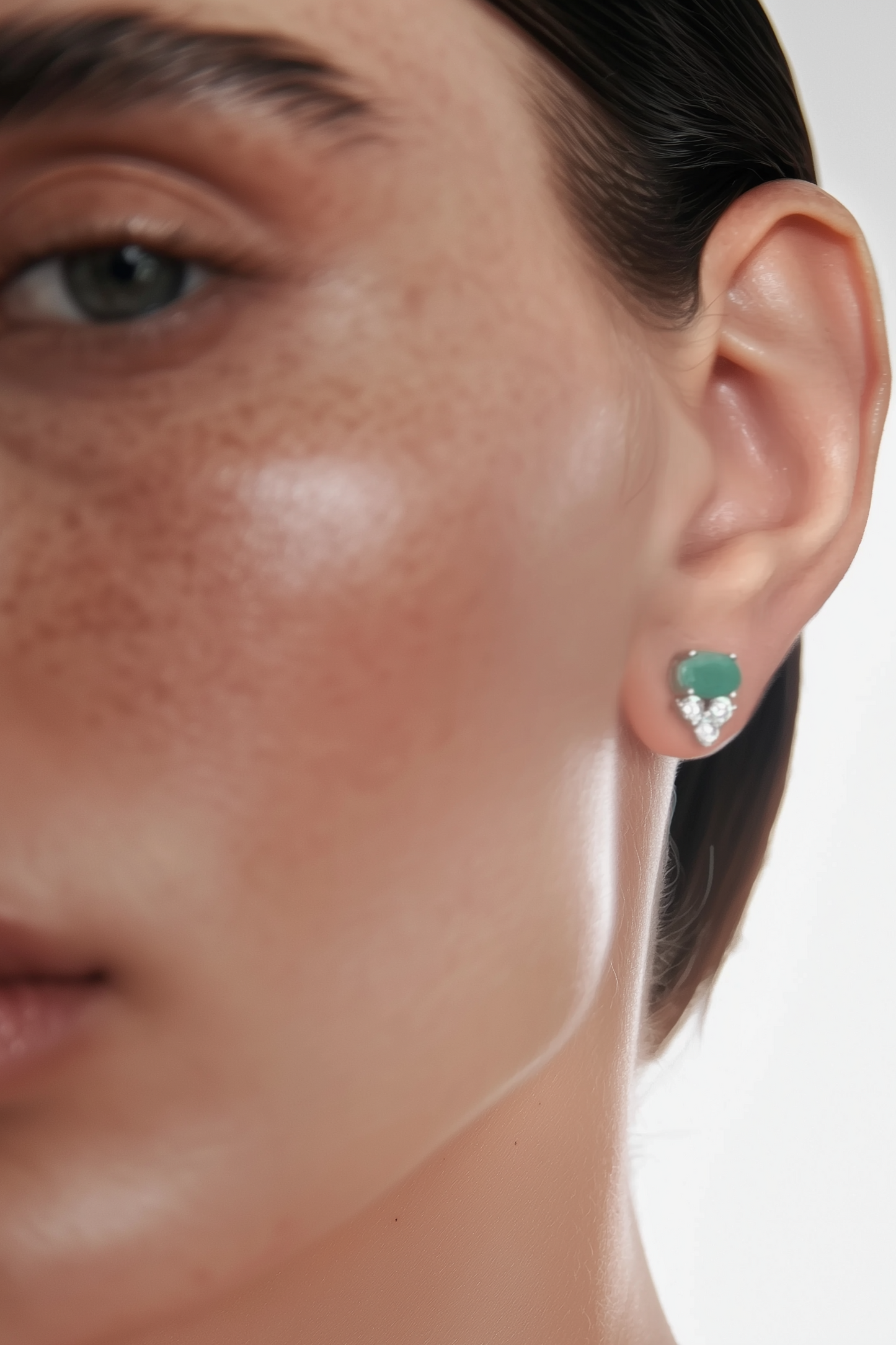 Pendientes esmeralda Grace