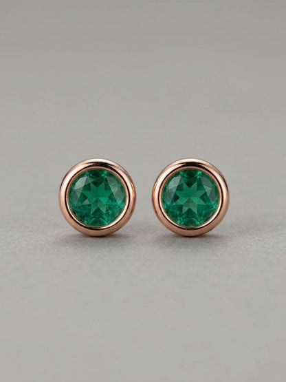 Pendientes esmeralda Charlotte