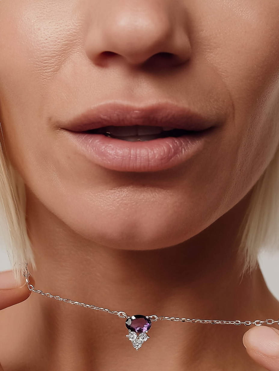 Colgante amatista Purple Grace