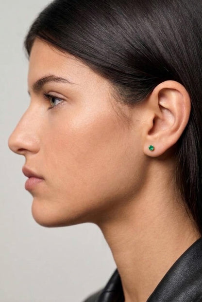 Pendientes esmeralda Charlotte