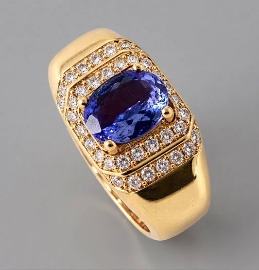 Anillo tanzanita La Mer
