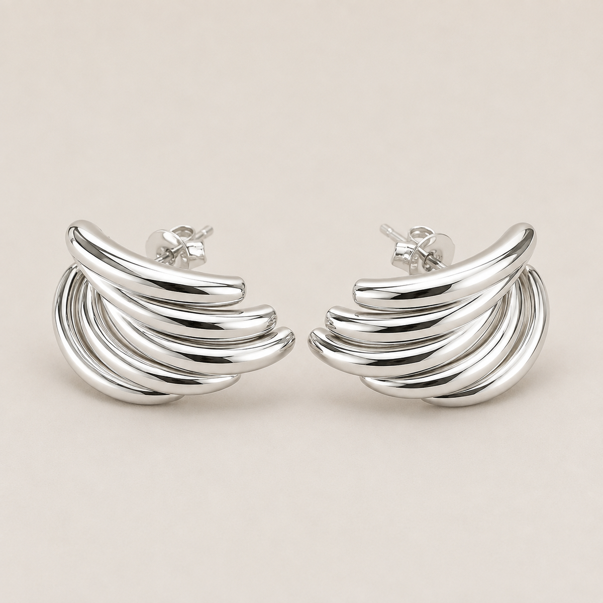 Pendientes Zenith Silver