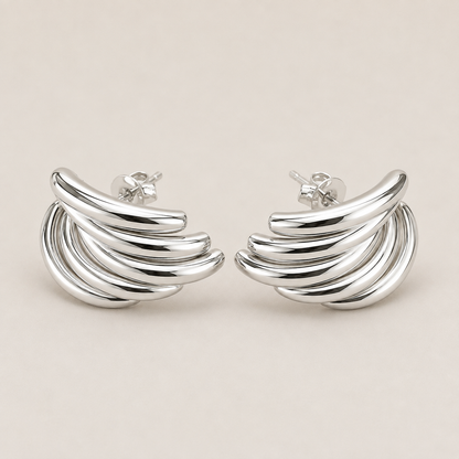 Pendientes Zenith Silver