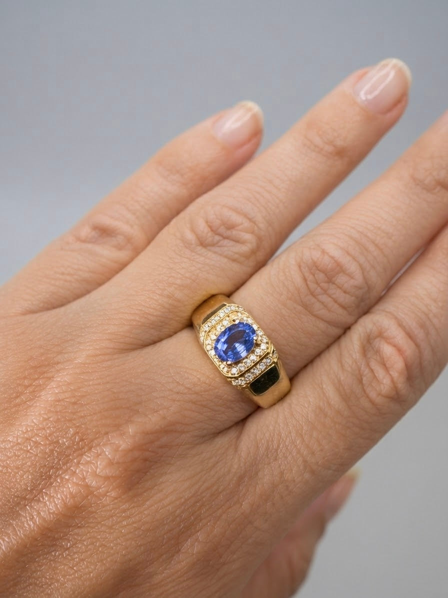 Anillo tanzanita La Mer