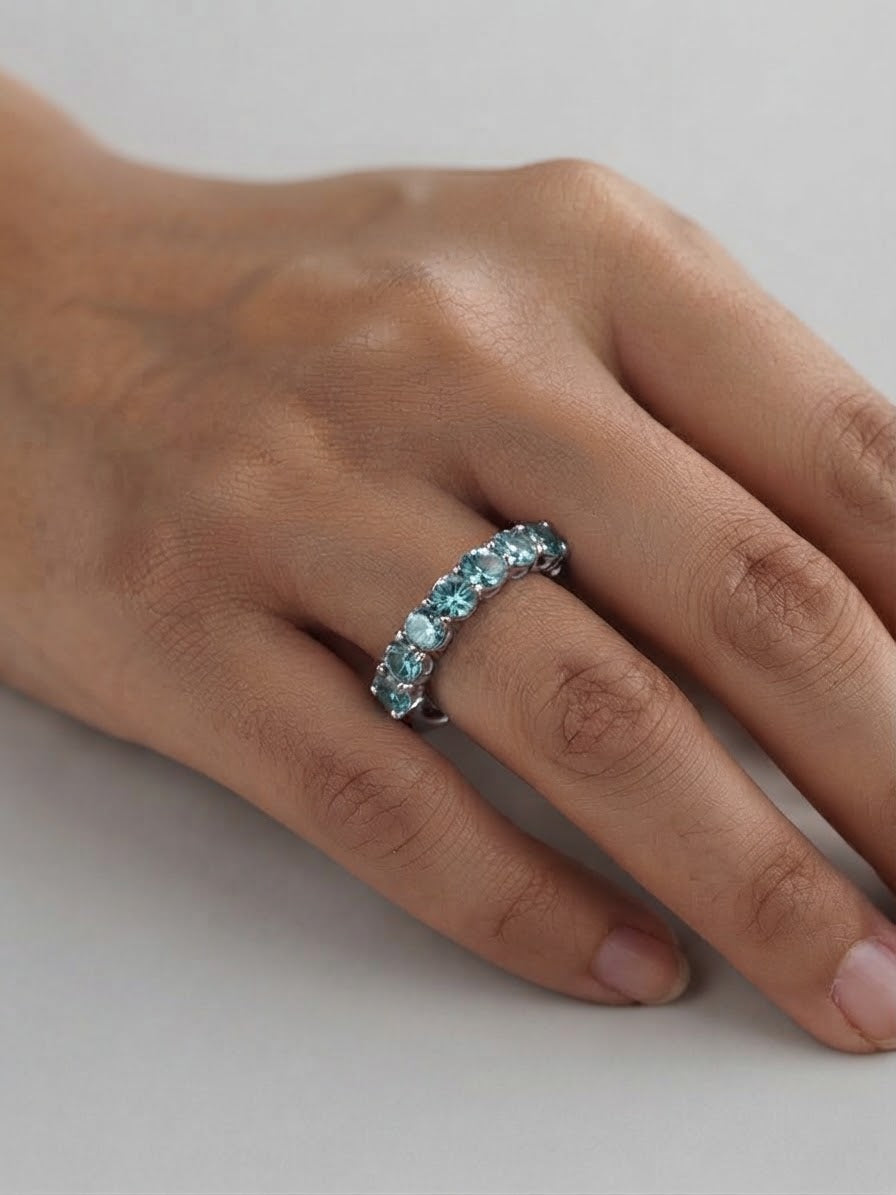 Anillo moissanitas Scarlett