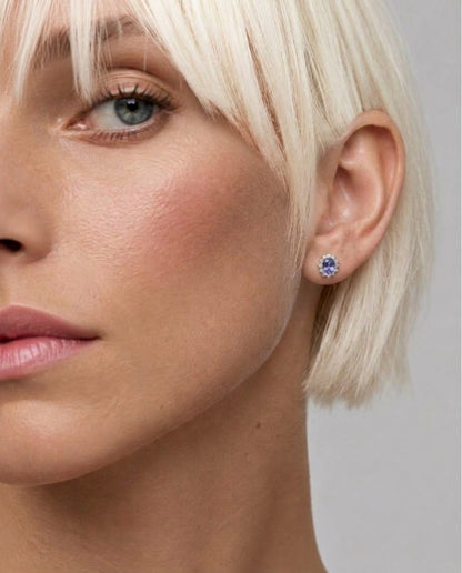 Pendientes Tanzanita Diana