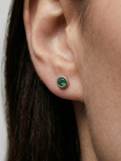 Pendientes esmeralda Charlotte
