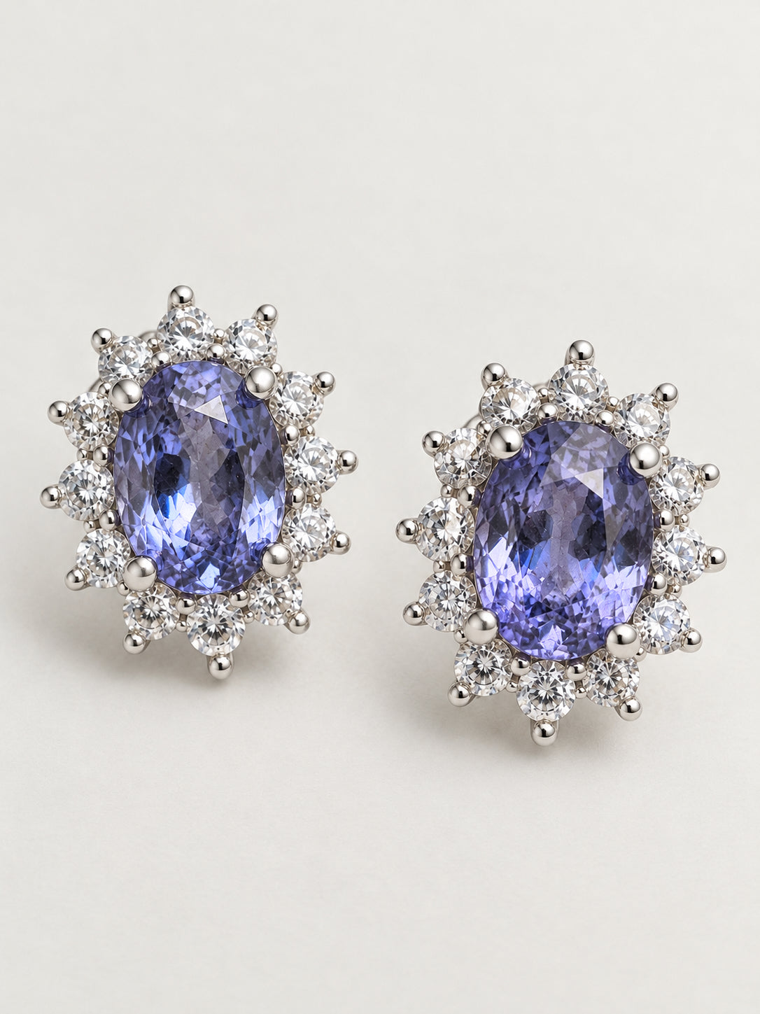 Pendientes Tanzanita Diana