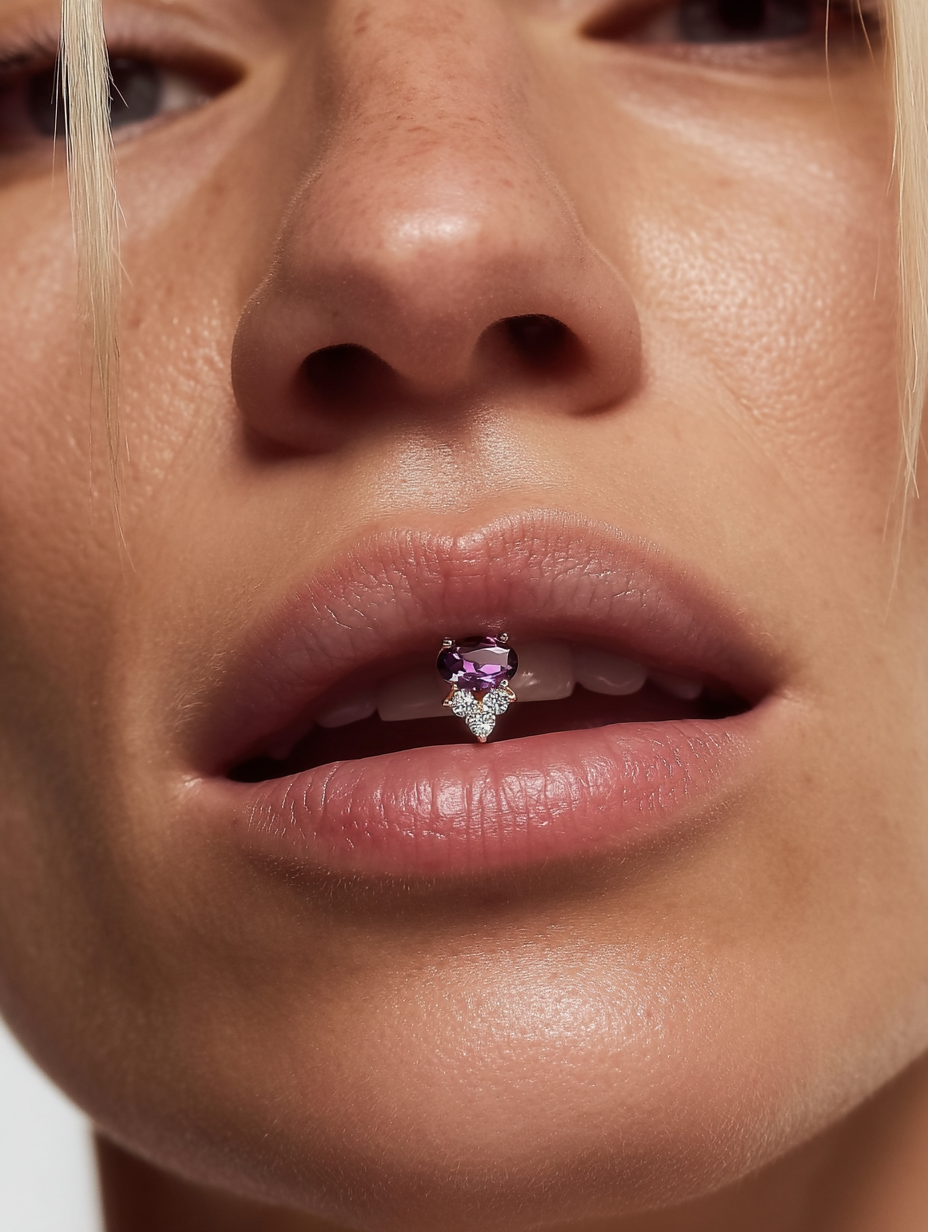 Pendientes amatista Purple Grace