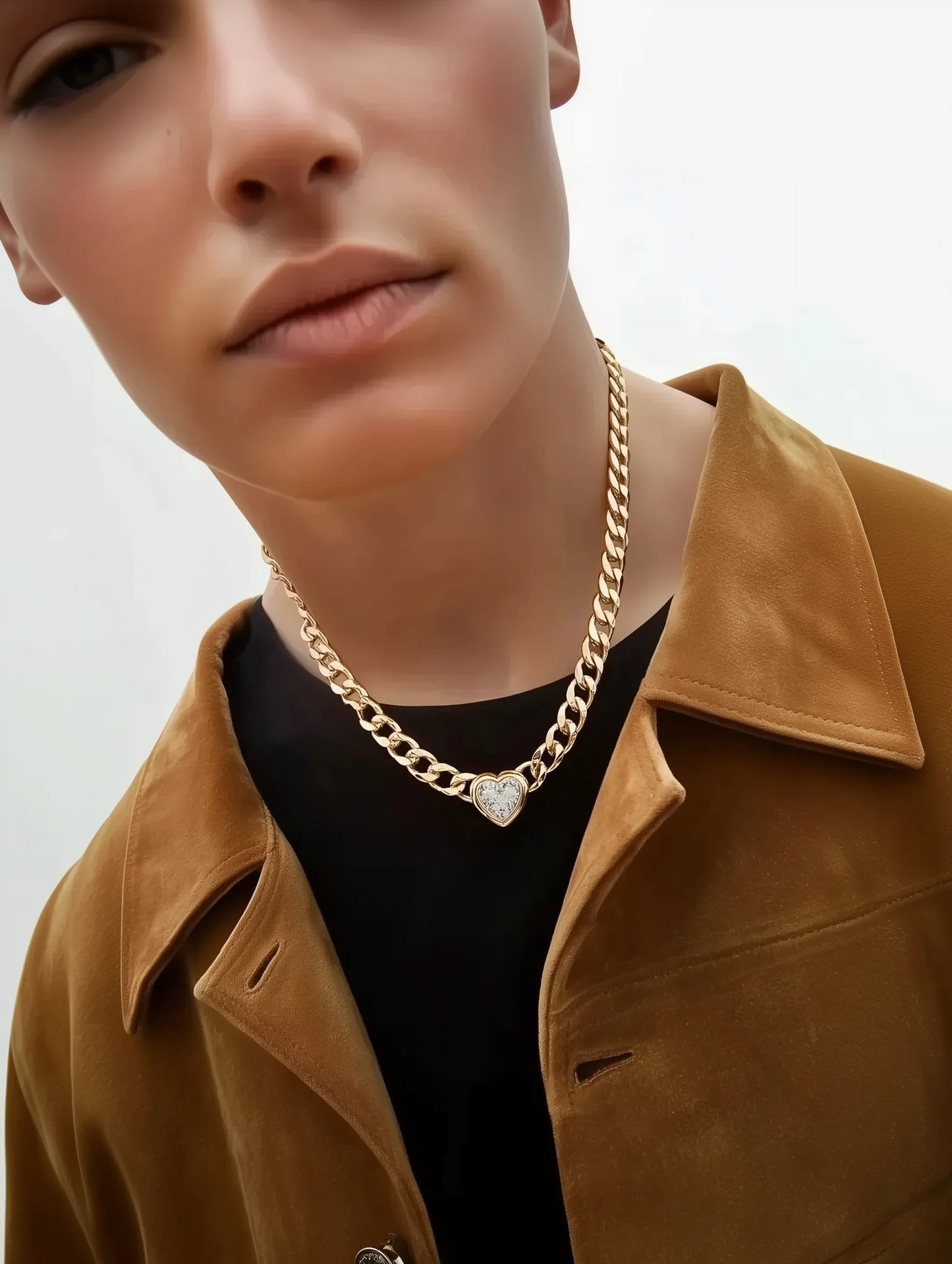 Collar corazón Ágape