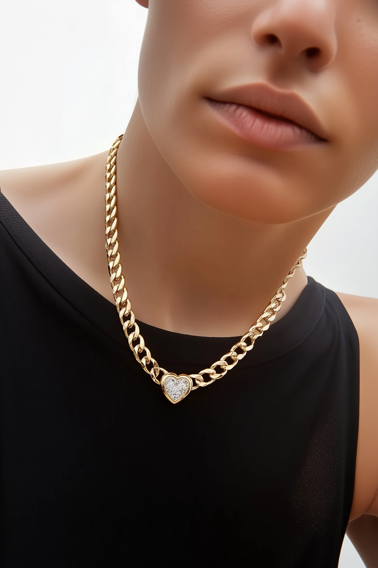 Collar corazón Ágape