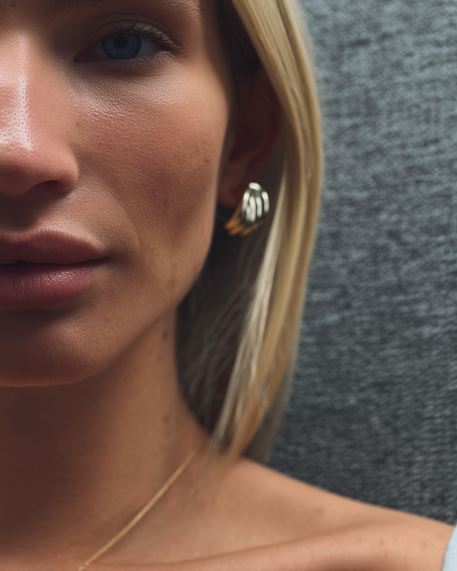 pendientes elegantes plata