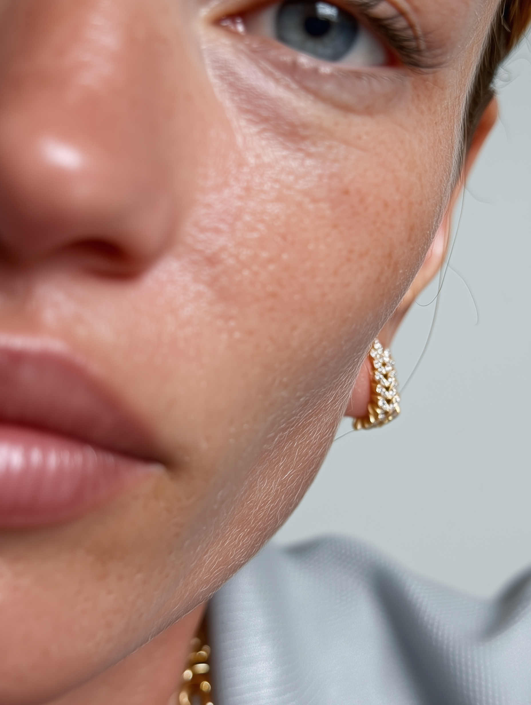 pendientes elegantes espiga oro 18k plata de ley